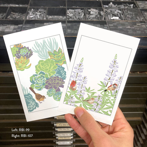 RBI-107 Songbirds & Lupines