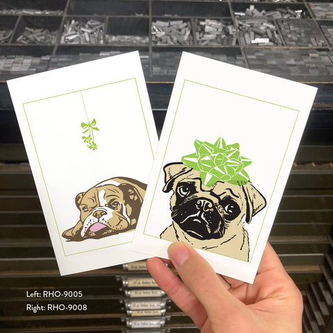RHO-9008 Pug with Bow
