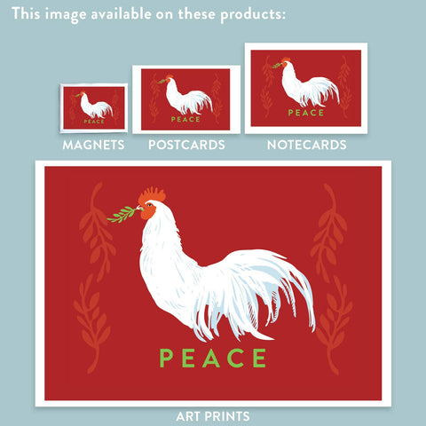 RHO-9104 Red Peace Chicken