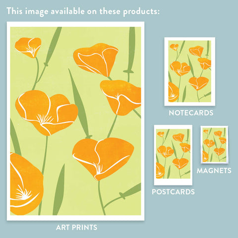 RFL-307 California Poppies