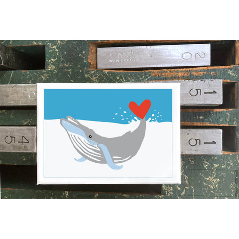 RLO-118 Whale with Hearts