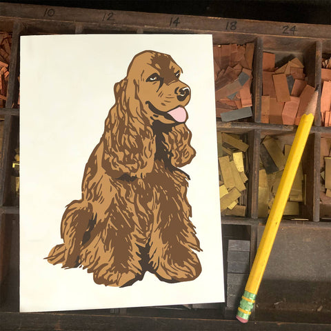 RAN-54 Cocker Spaniel, Red