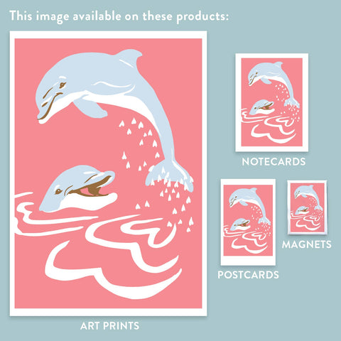 RLO-194 Dolphins with Hearts