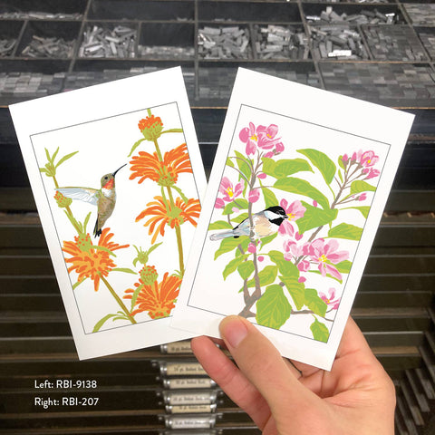 RBI-207 Chickadee Apple Blossoms