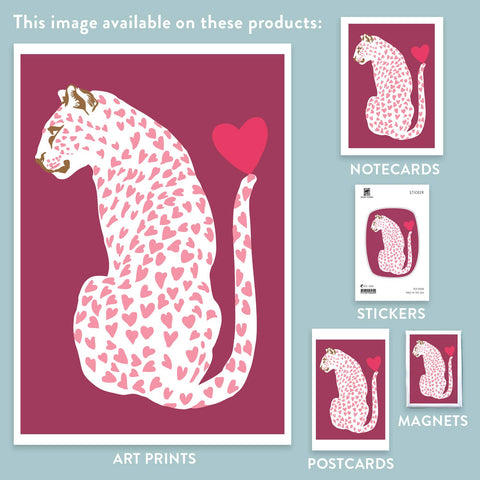RLO-158 Leopard with Hearts