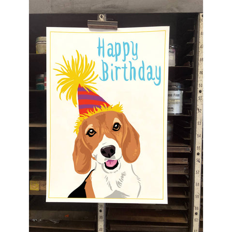RHB-155 Beagle - Happy Birthday