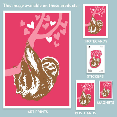 RLO-84 Sloth with Hearts