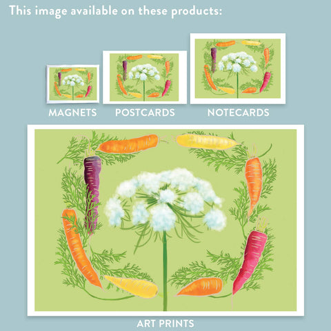 RFM-432 Carrot & Flower