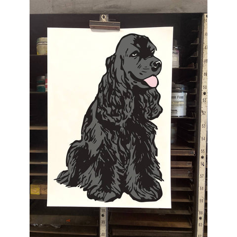 RAN-53 Cocker Spaniel, Black