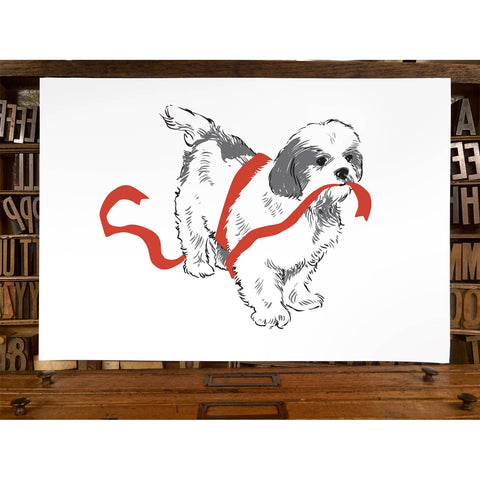 RAN-22 Shih Tzu and Red Ribbon