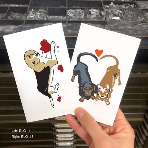 RLO-48 Dachshunds with Heart