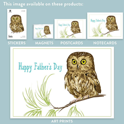 RFD-30 Saw-Whet Owl - Happy Father's Day