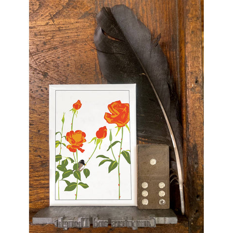 RBI-03 Junco and Roses