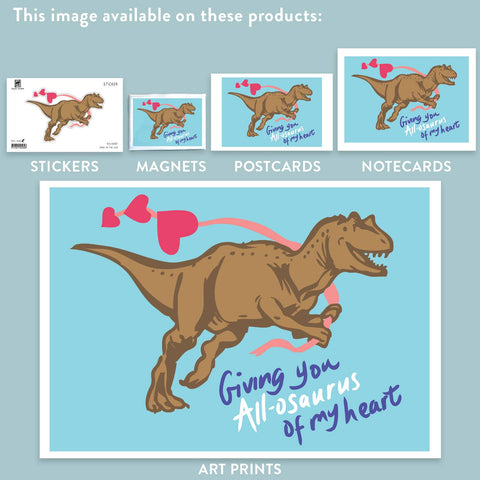 RLO-87 Allosaurus - Valentines