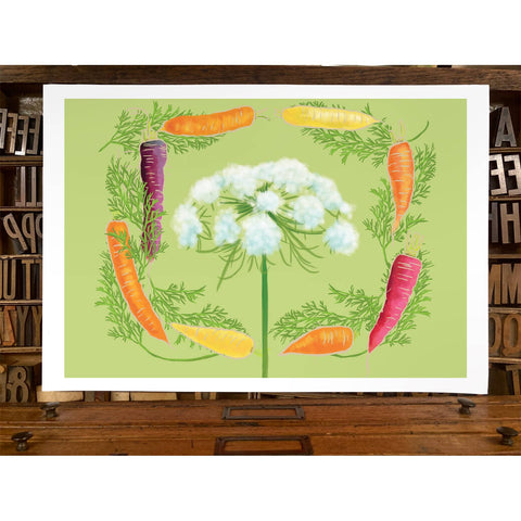 RFM-432 Carrot & Flower