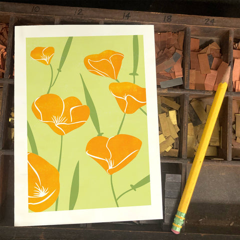 RFL-307 California Poppies