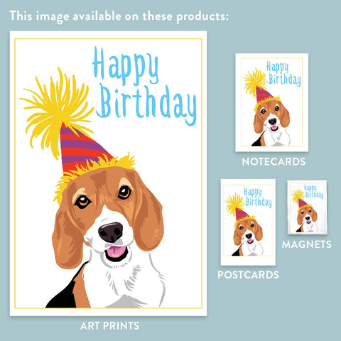RHB-155 Beagle - Happy Birthday