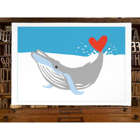 RLO-118 Whale with Hearts