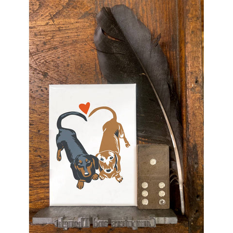 RLO-48 Dachshunds with Heart