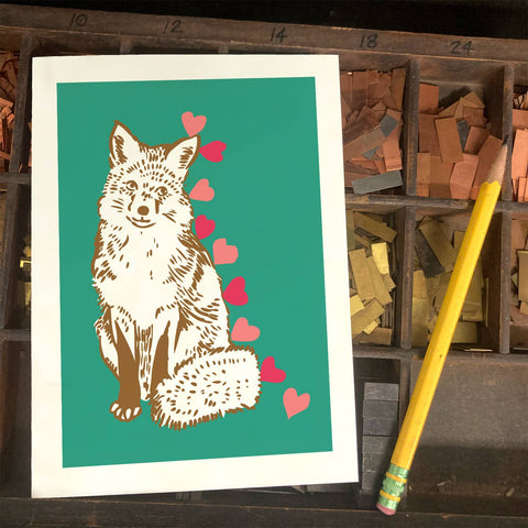 RLO-81 Fox with Hearts