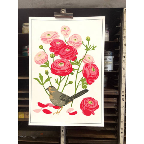 RBI-110 Ranunculus & Towhee
