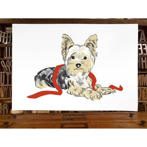 RAN-25 Yorkie and Red Ribbon