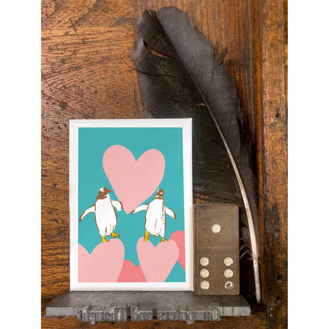 RLO-195 Penguins with Hearts