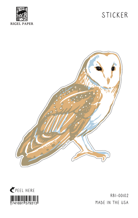 RBI-102 Barn Owl in Redwood