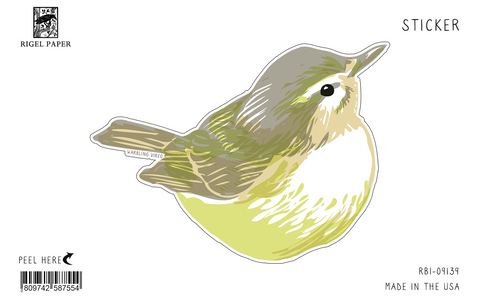 RBI-9139 Flowering Quince Warbling Vireo