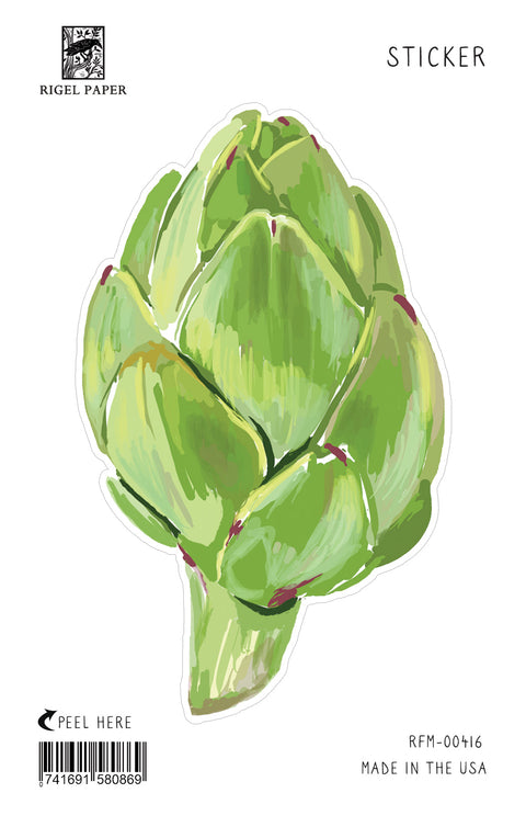 RFM-416 Sticker: Green Artichoke