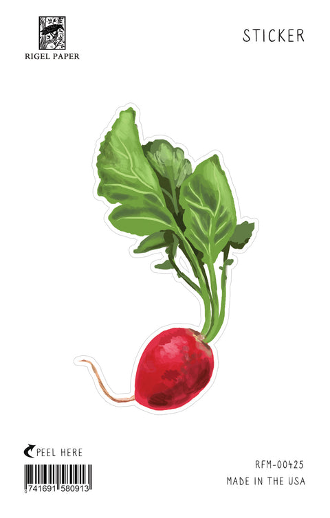 RFM-425 Sticker: Red Radish