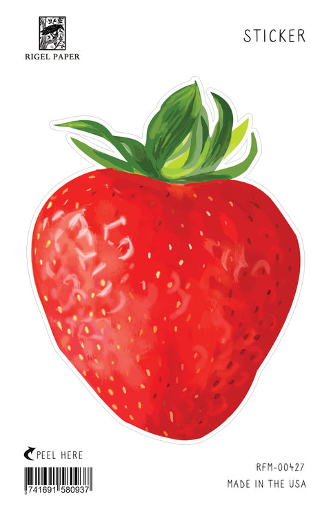RFM-427 Sticker: Red Strawberry