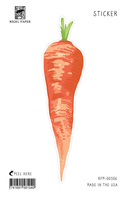 RFM-506 Sticker: Orange Carrot