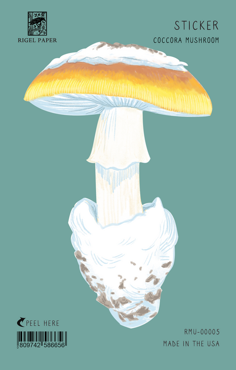 RMU-00005 Sticker: Coccora Mushroom