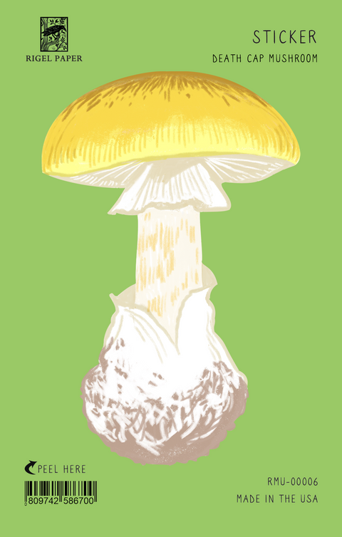 RMU-00006 Sticker: Death Cap Mushroom