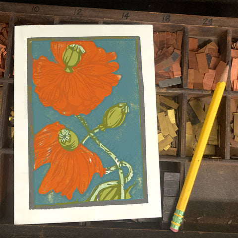 RFL-037 Two Poppies