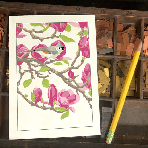 RBI-225 Titmouse & Magnolia
