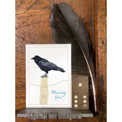RMY-20 Raven & Fencepost - Missing You