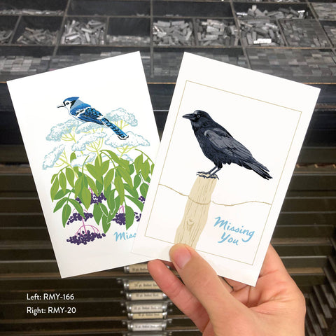 RMY-20 Raven & Fencepost - Missing You