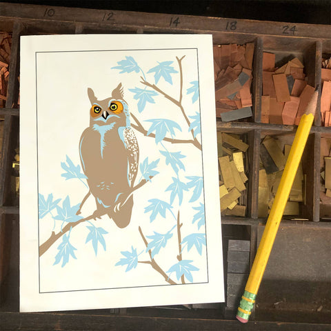 RBI-65 Great Horned Owl