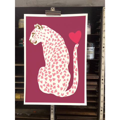 RLO-158 Leopard with Hearts