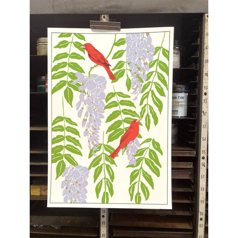 RBI-101 Wisteria & Tanagers