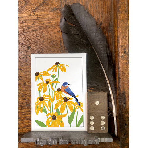 RBI-184 Bluebird and Blackeyed Susan
