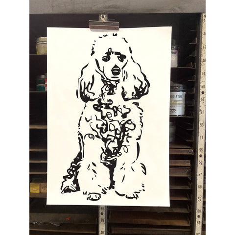 RAN-69 Poodle, White