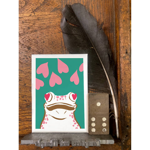 RLO-156 Frog with Hearts