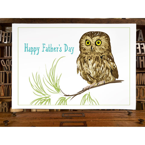 RFD-30 Saw-Whet Owl - Happy Father's Day