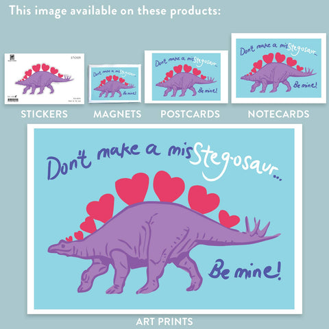 RLO-92 Stegosaur - Valentines