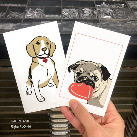 RLO-50 Beagle with Heart Collar