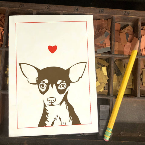 RLO-51 Chihuahua with Heart