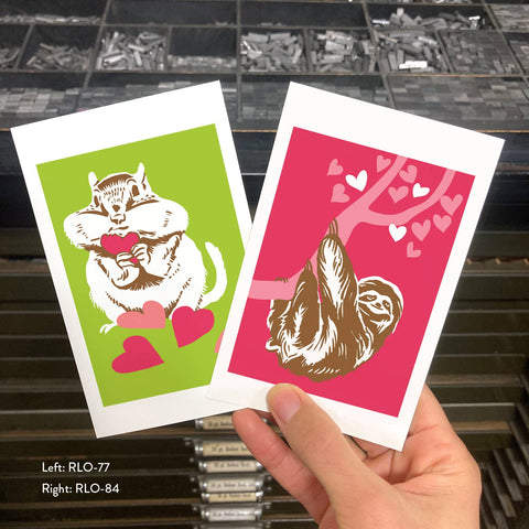 RLO-77 Chipmunk with Hearts